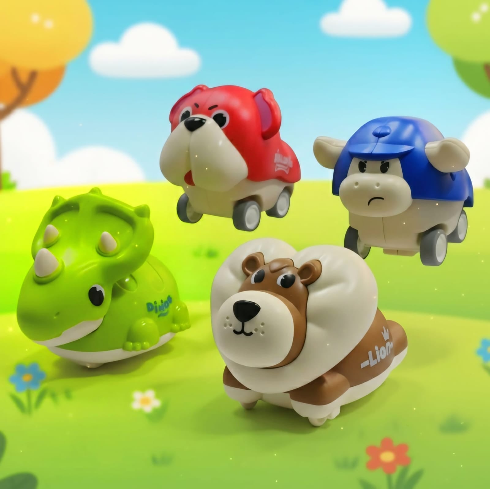 MINI ANIMAL PULL BACK