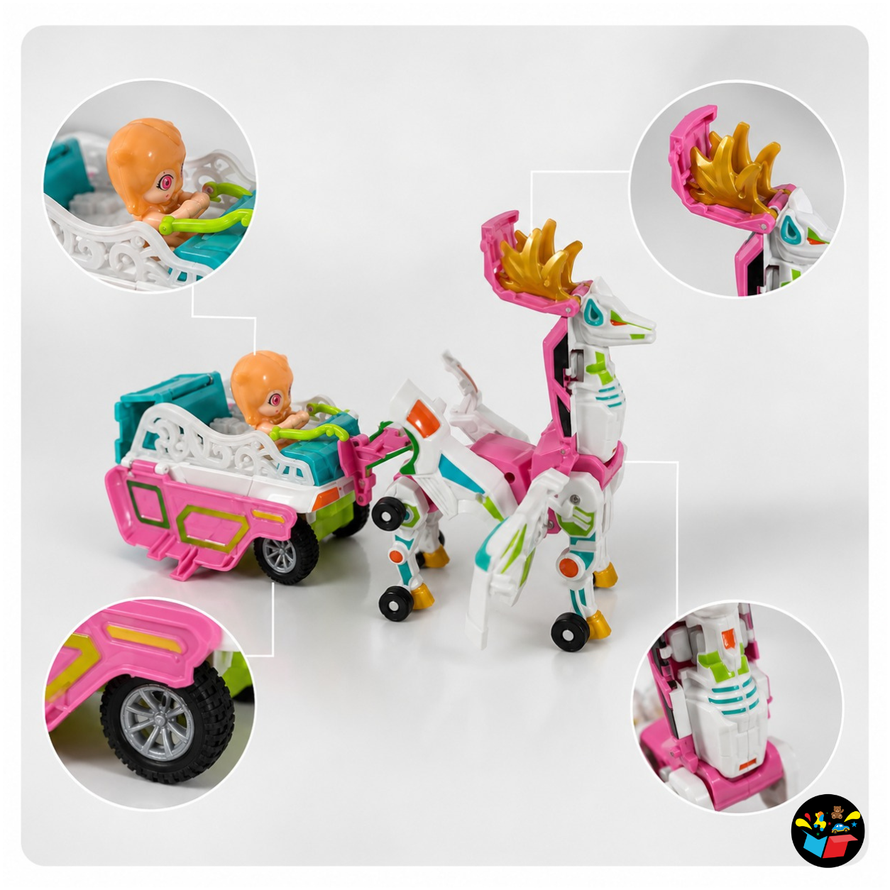 MARS DEER 3-IN-1 TRANSFORMING TOY