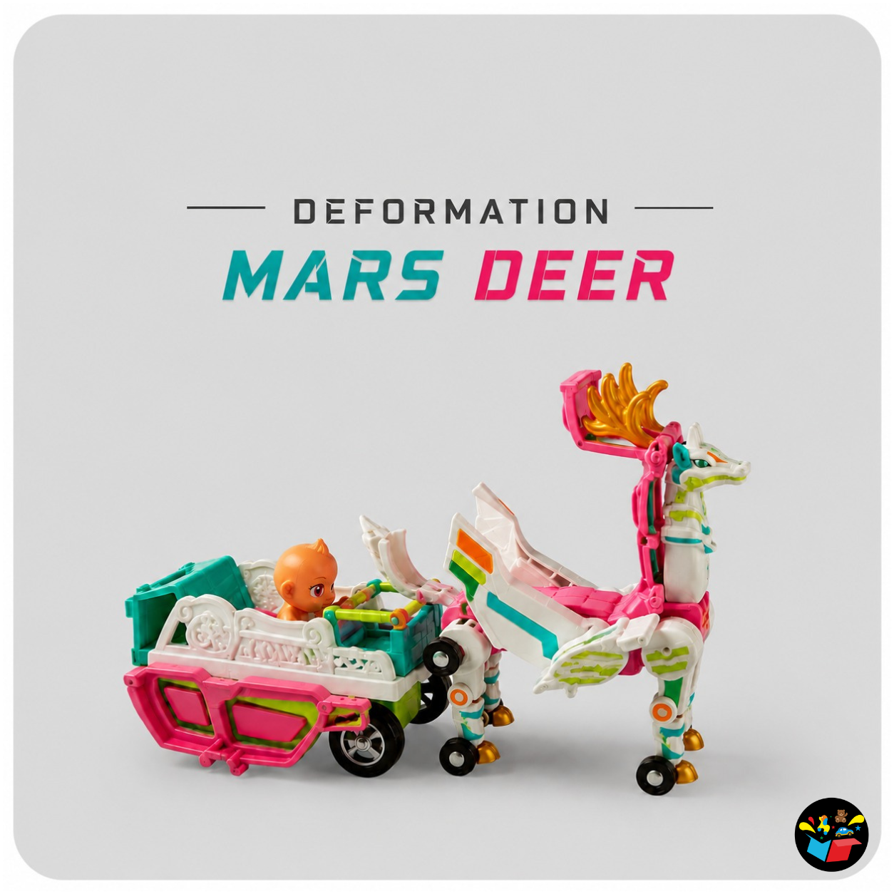 MARS DEER 3-IN-1 TRANSFORMING TOY