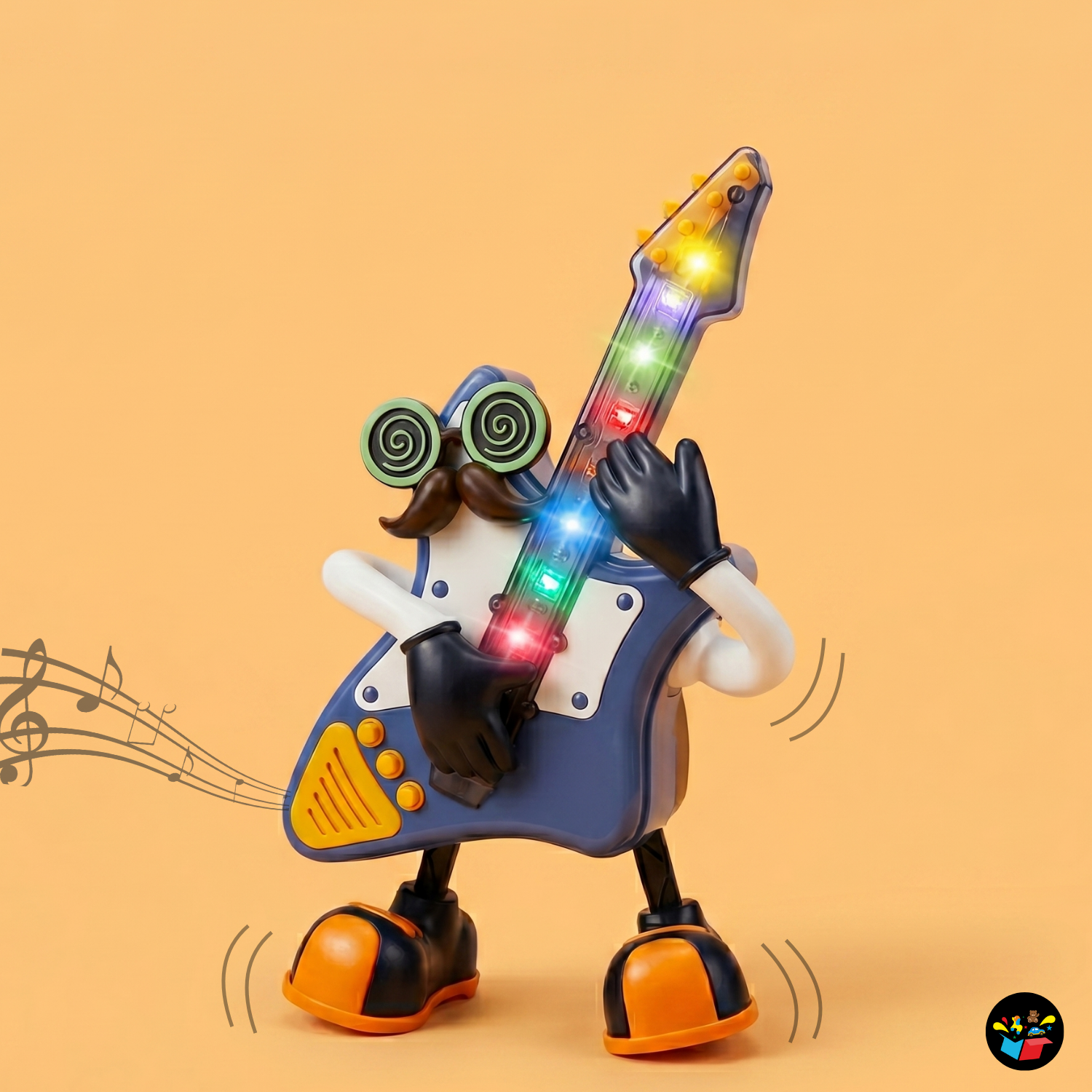 Dancing Guitar Toy Lights Music Kids Robot