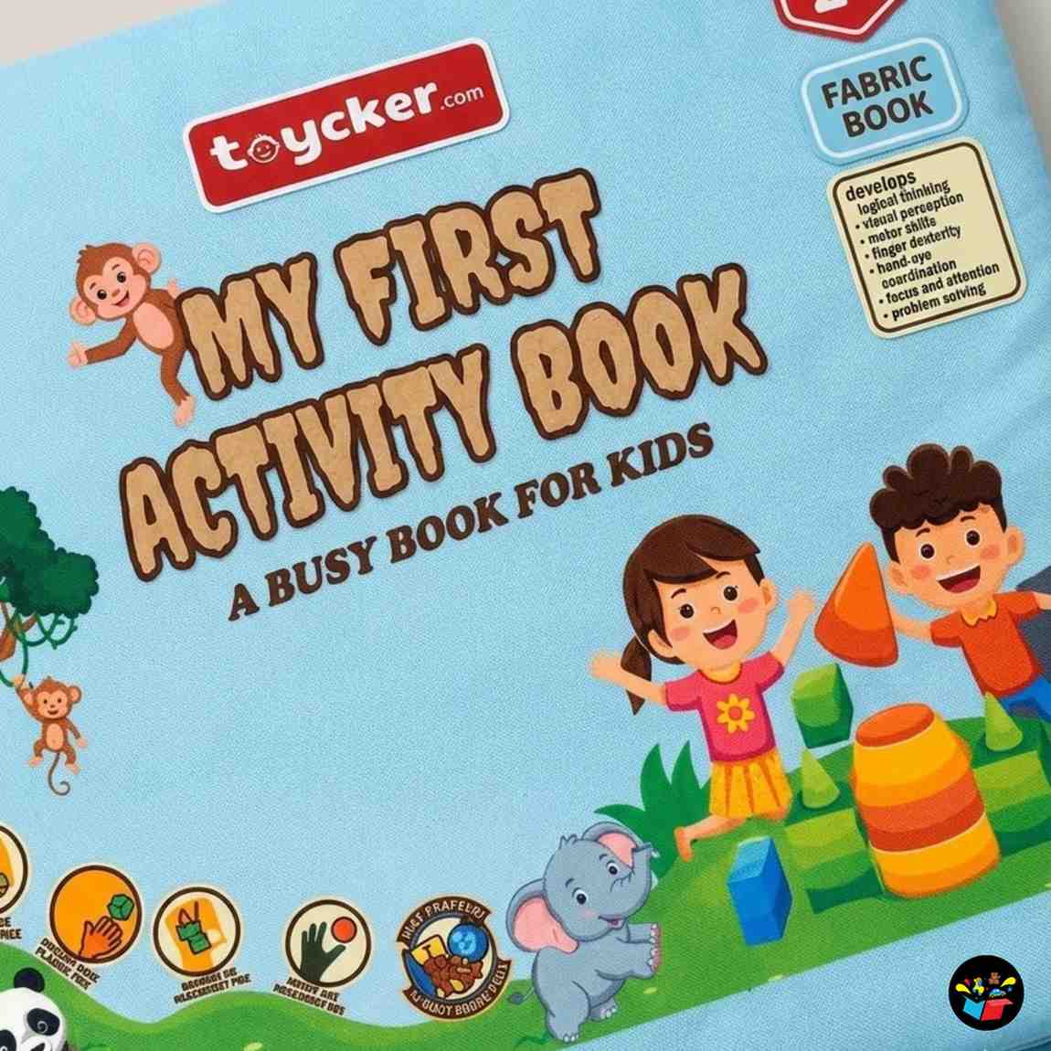 My First Activity Book ( A Busy book For Kids )