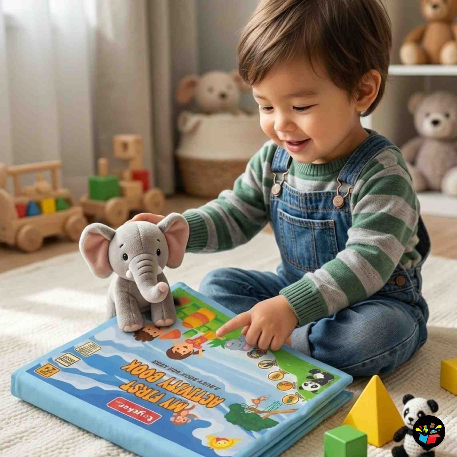 My First Activity Book ( A Busy book For Kids )