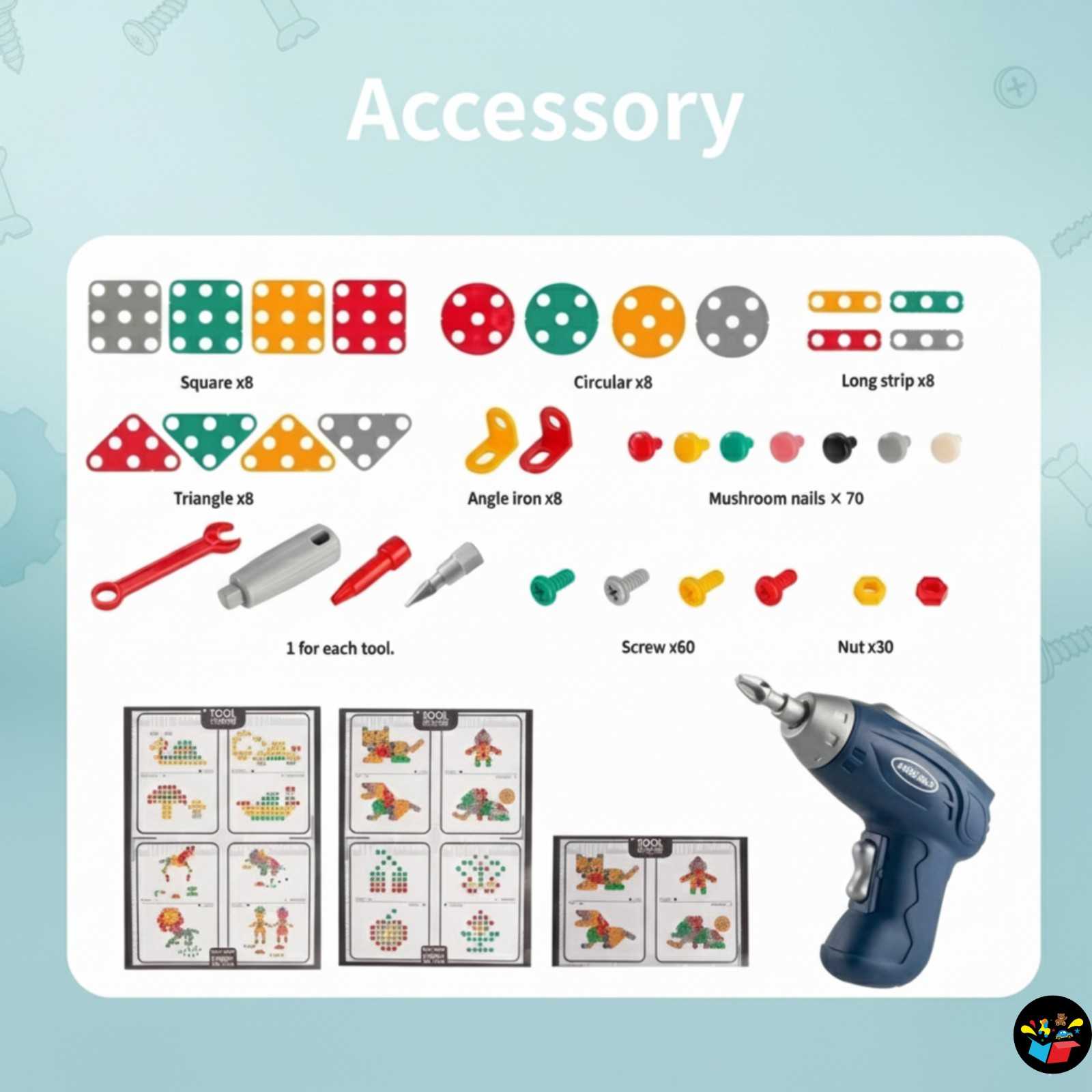 Children`s repair Kit( Screw Kit )