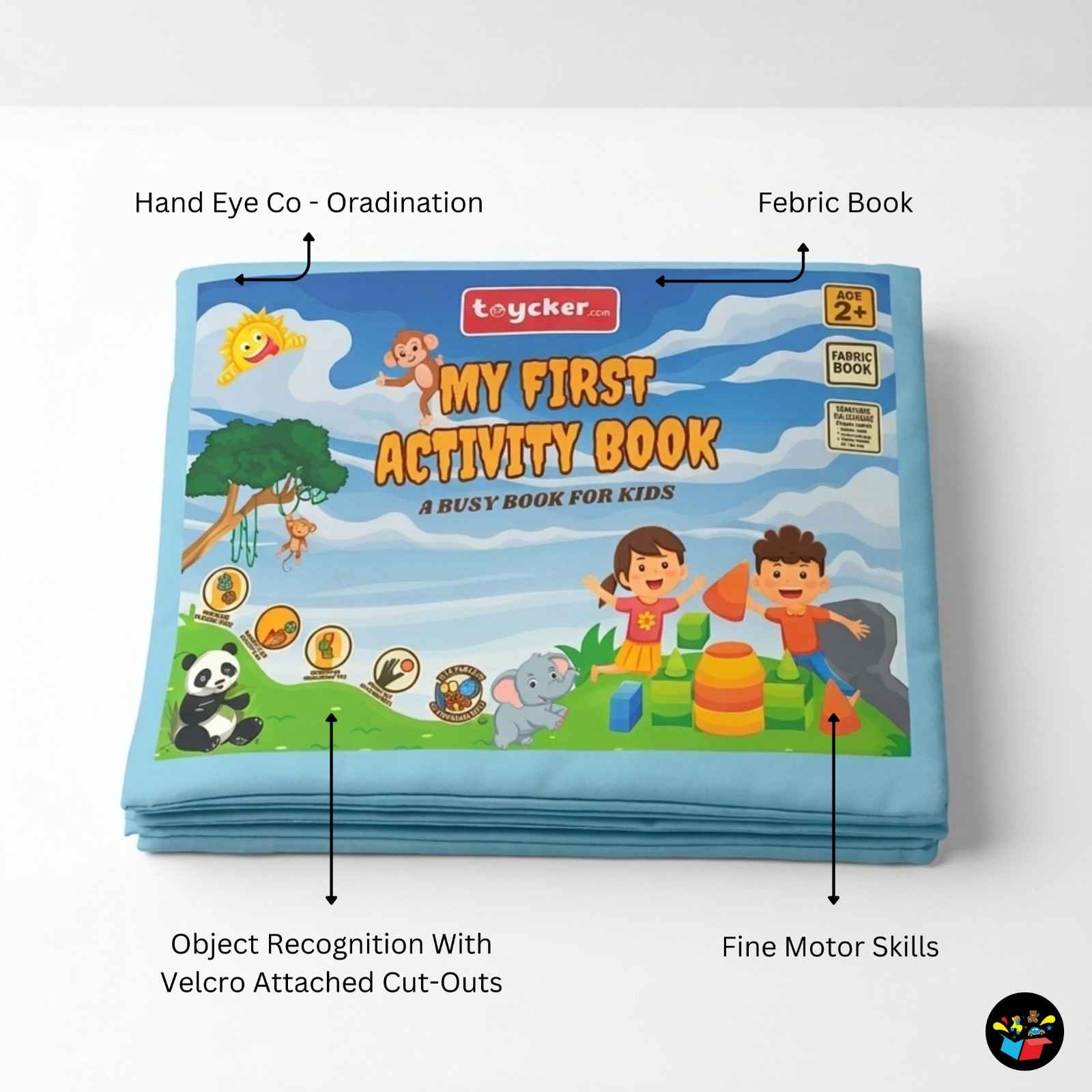 My First Activity Book ( A Busy book For Kids )