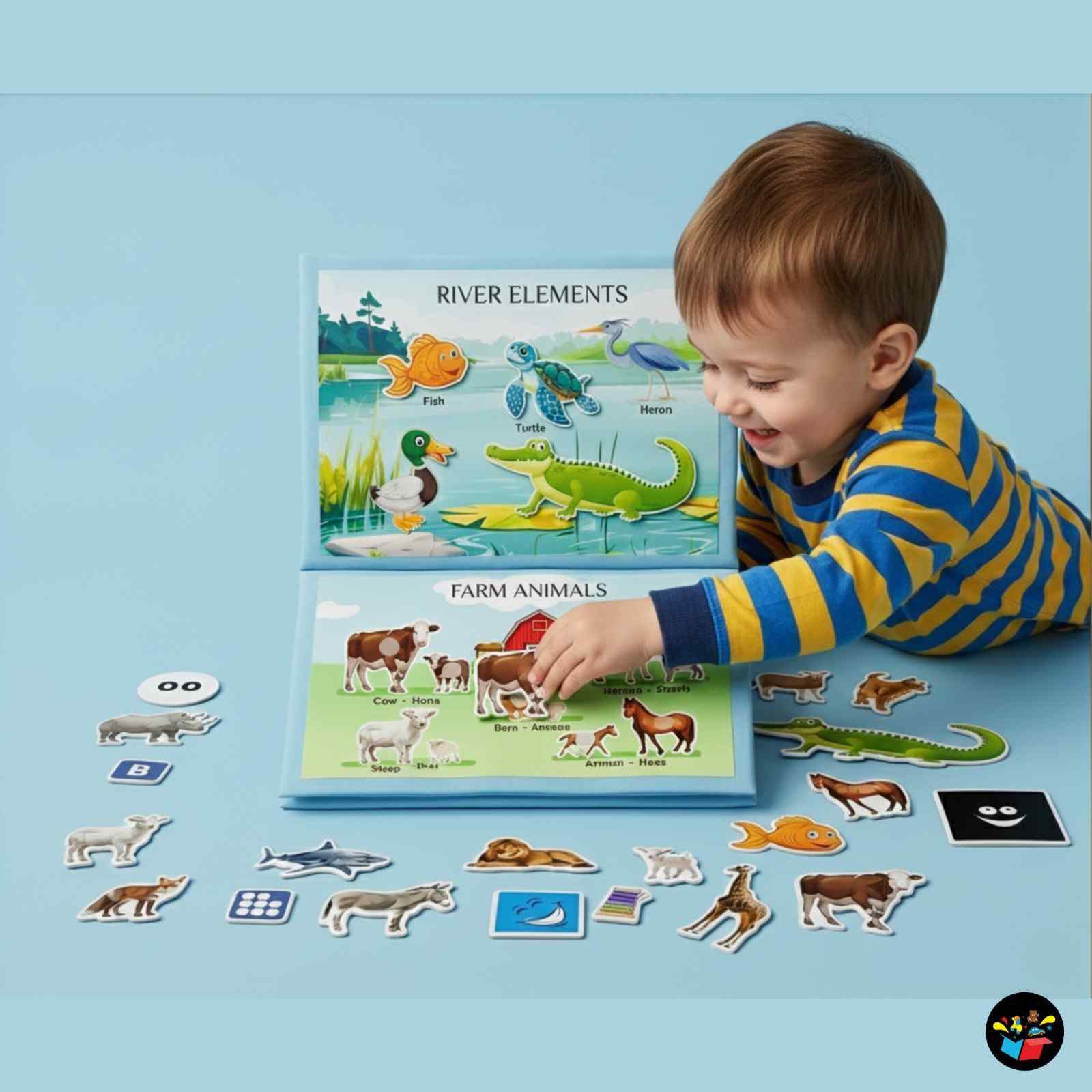 My First Activity Book ( A Busy book For Kids )