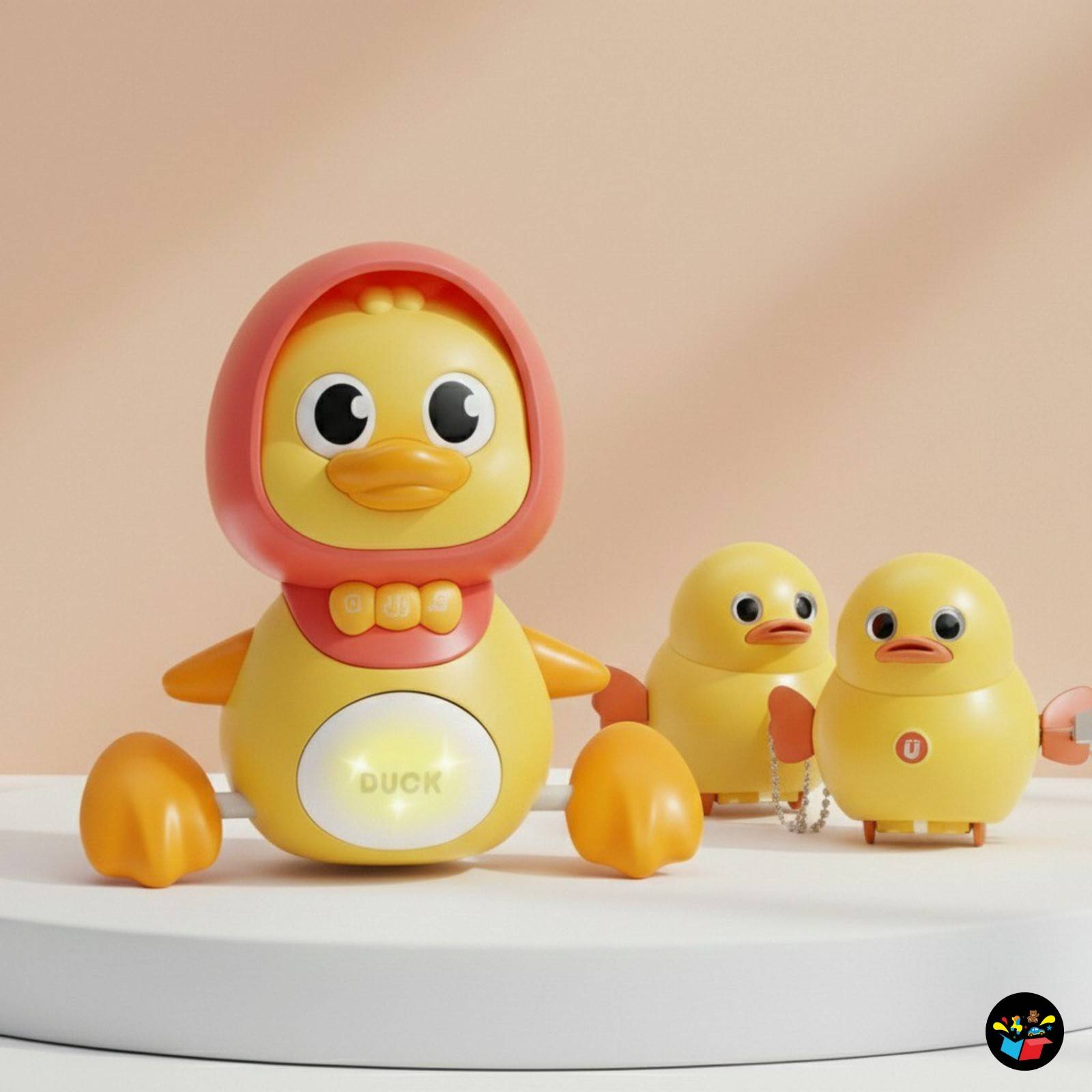 Musical Mother Duck & Ducklings Toy