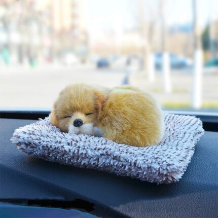 Sleeping Dog Stuffed Toy
