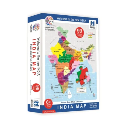 Ratna India Map Puzzle