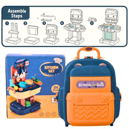 School Bag Kitchen Set