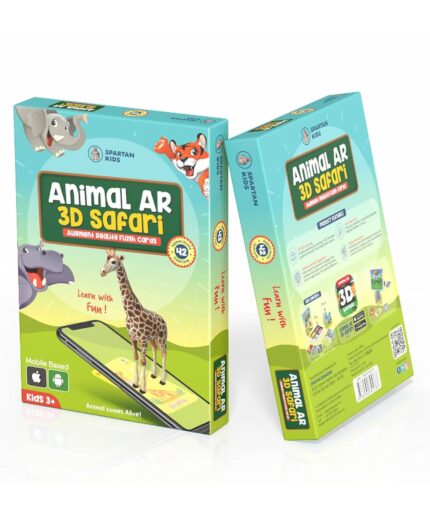 Animal 3D Safari Flashcard