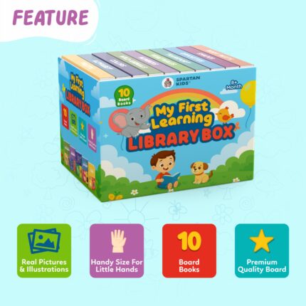 Library BoX 10 Books Flashcard